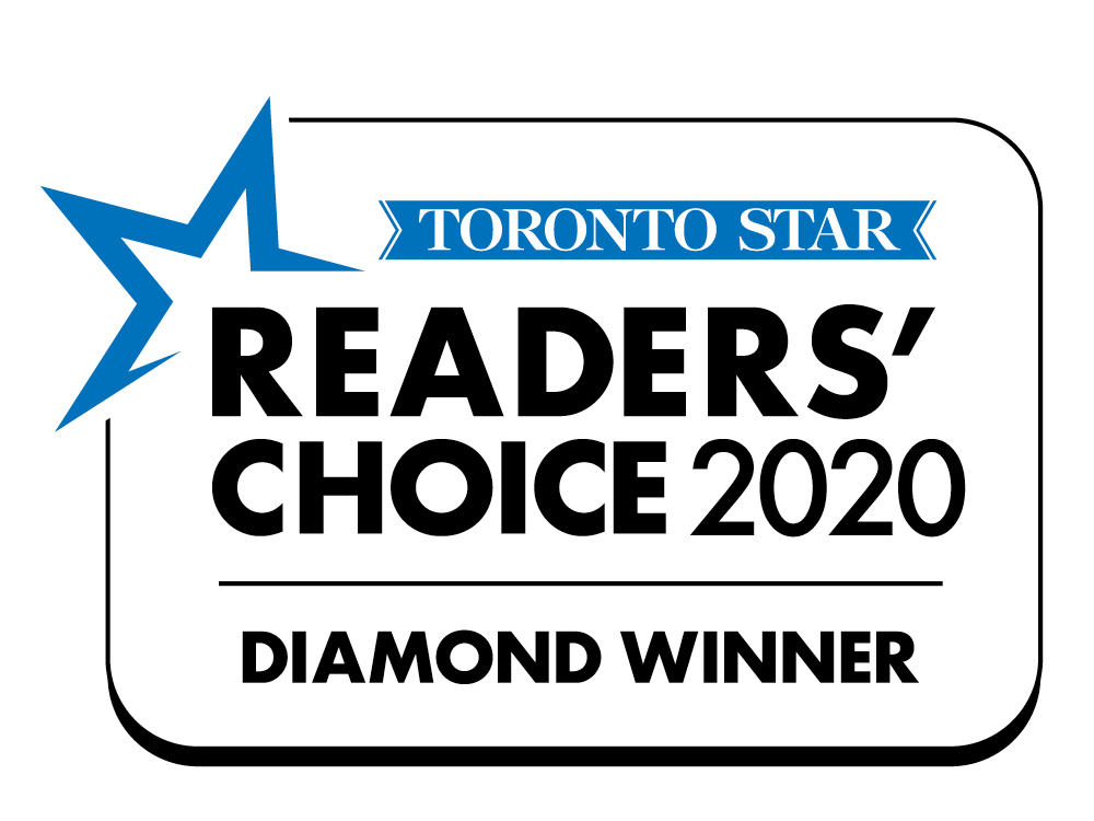Readers Choice Awards Diamond Award Logo- LawnSavers from Toronto Star